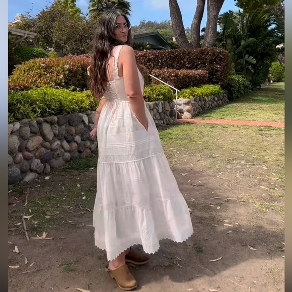 The Adele Dress | Pearl Embroider | S | Christy Dawn - Picture 13 of 14